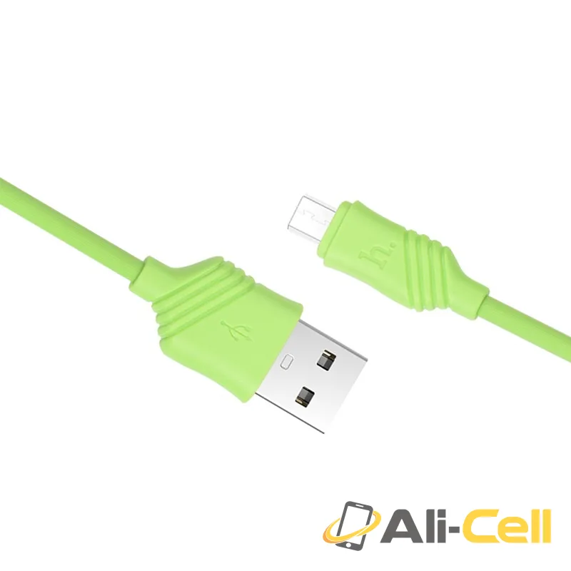 Cable USB to Micro-USB «X6 Khaki» charging data sync (1.0m) — 2