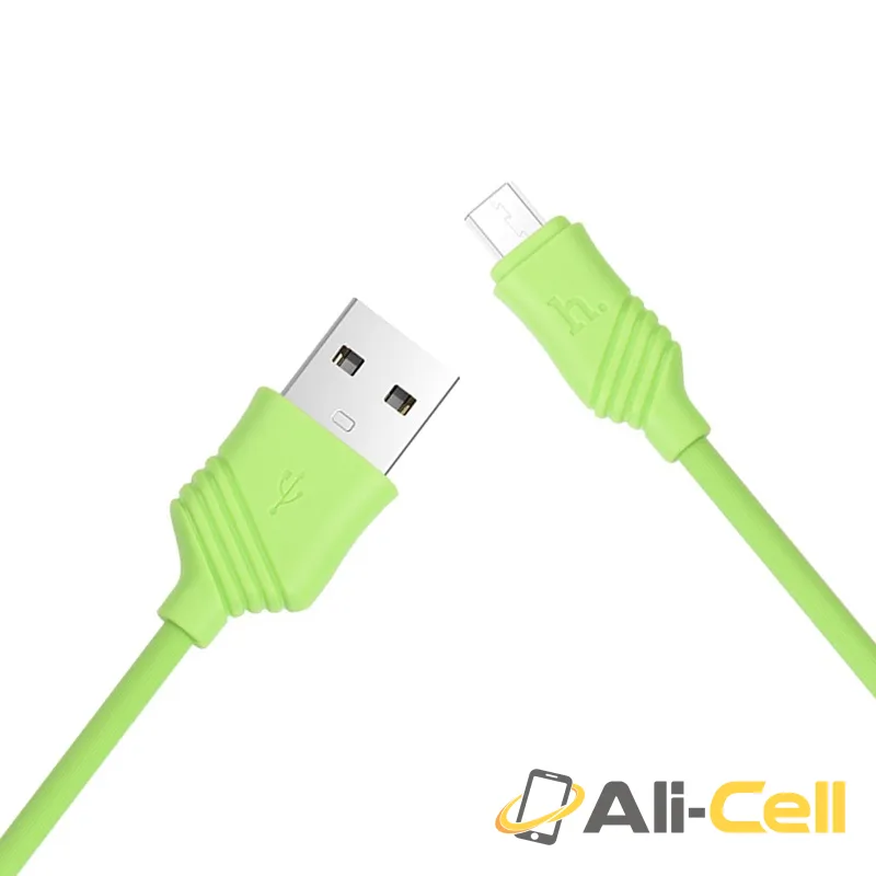 Cable USB to Micro-USB «X6 Khaki» charging data sync (1.0m) — 3