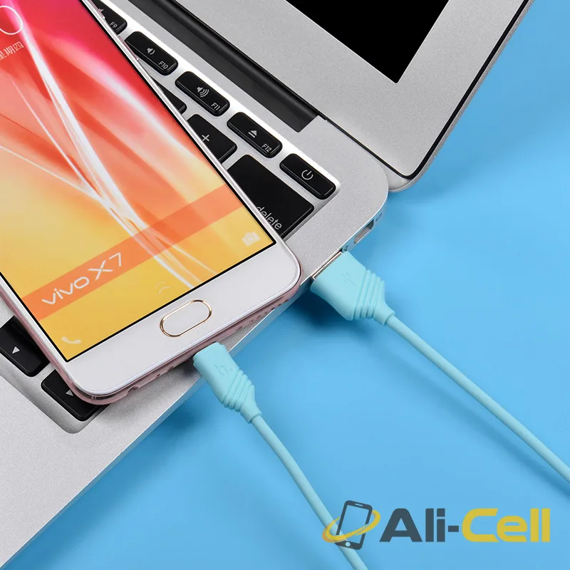 Cable USB to Micro-USB «X6 Khaki» charging data sync (1.0m) — 5