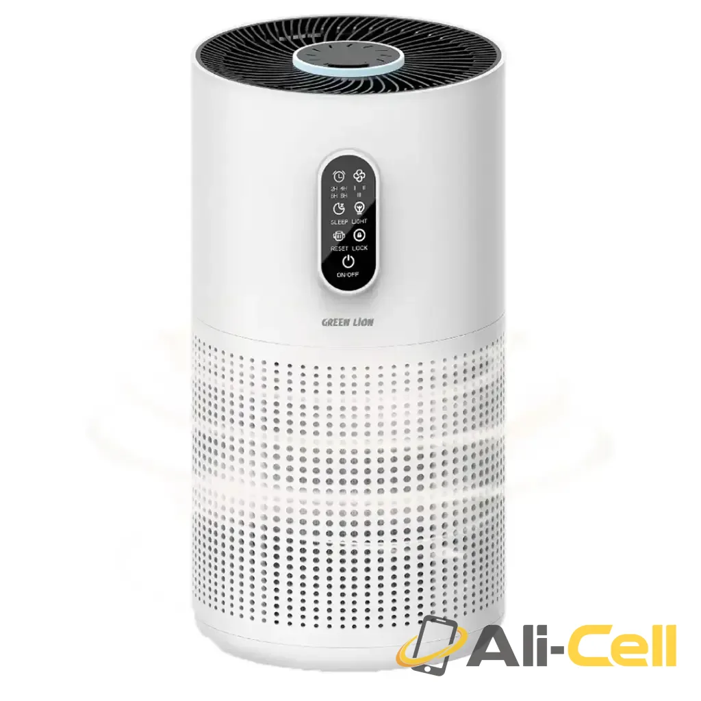 Green Lion Compact Air Purifier 3 in 1 Filtration - White