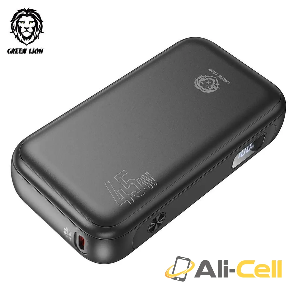 Green Lion Compact Power Bank 15000mAh PD 45W — 2