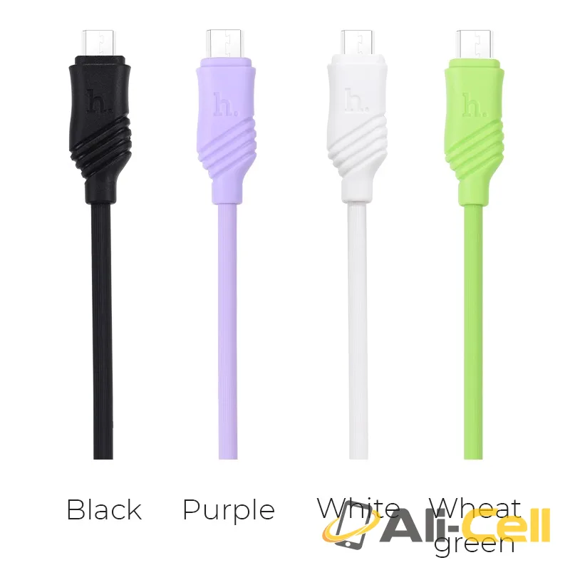 Cable USB to Micro-USB «X6 Khaki» charging data sync (1.0m) — 6