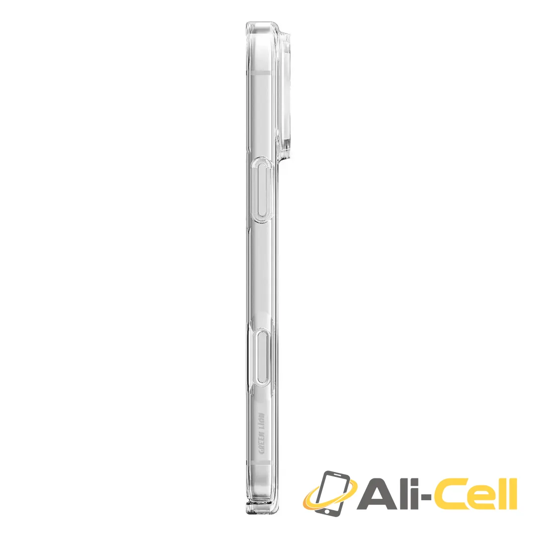 Green Lion Coral Delgado with PC Build & Anti-Yellowing for iPhone 18/17 Pro / Pro Max — 2