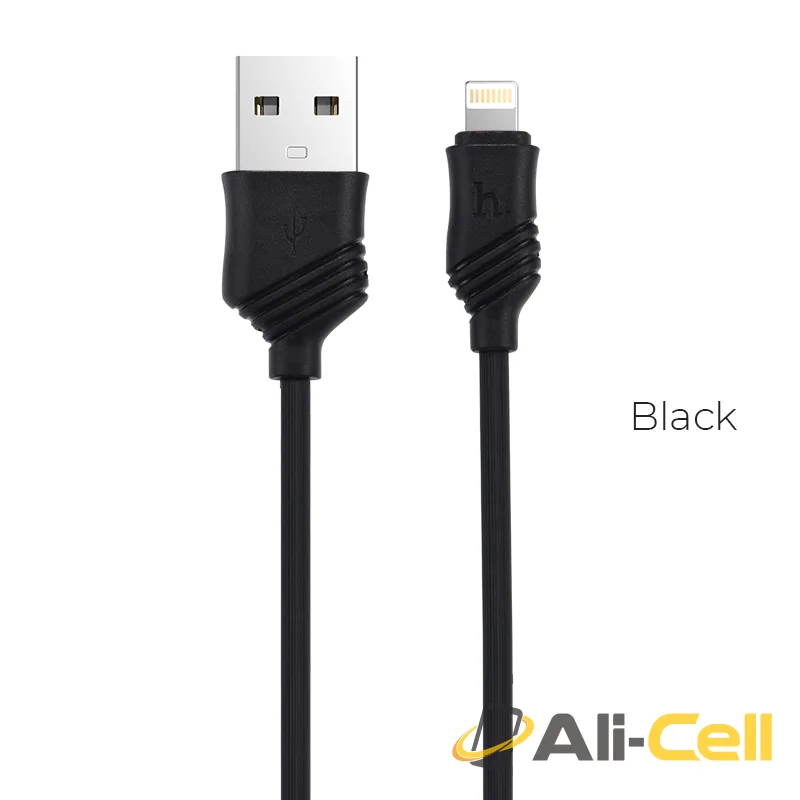 Cable USB to Lightning «X6 Khaki» charging data sync (1.0m)