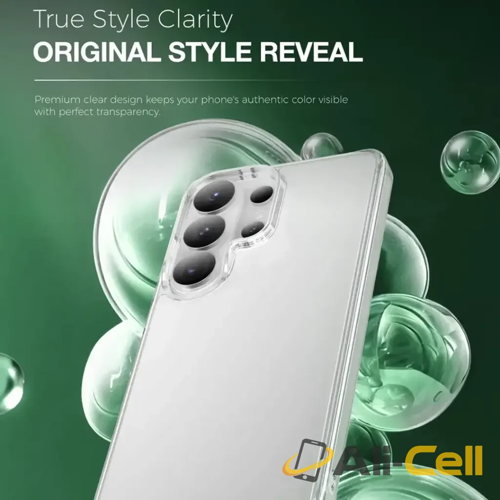 Green Lion Crystal Clear Case for S26/S26 Plus/S26 Ultra - Clear — 3