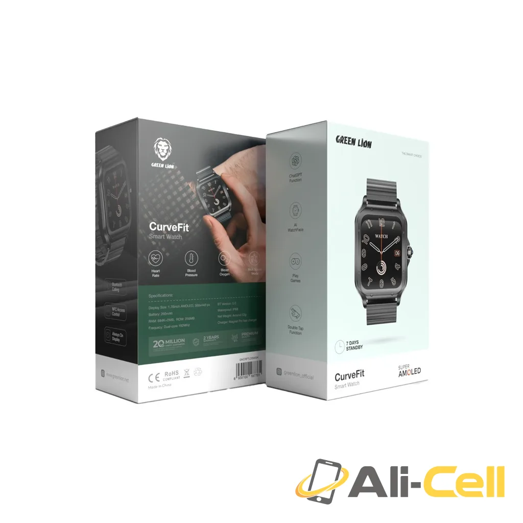 Green Lion CurveFit Smart Watch Super AMOLED — 2