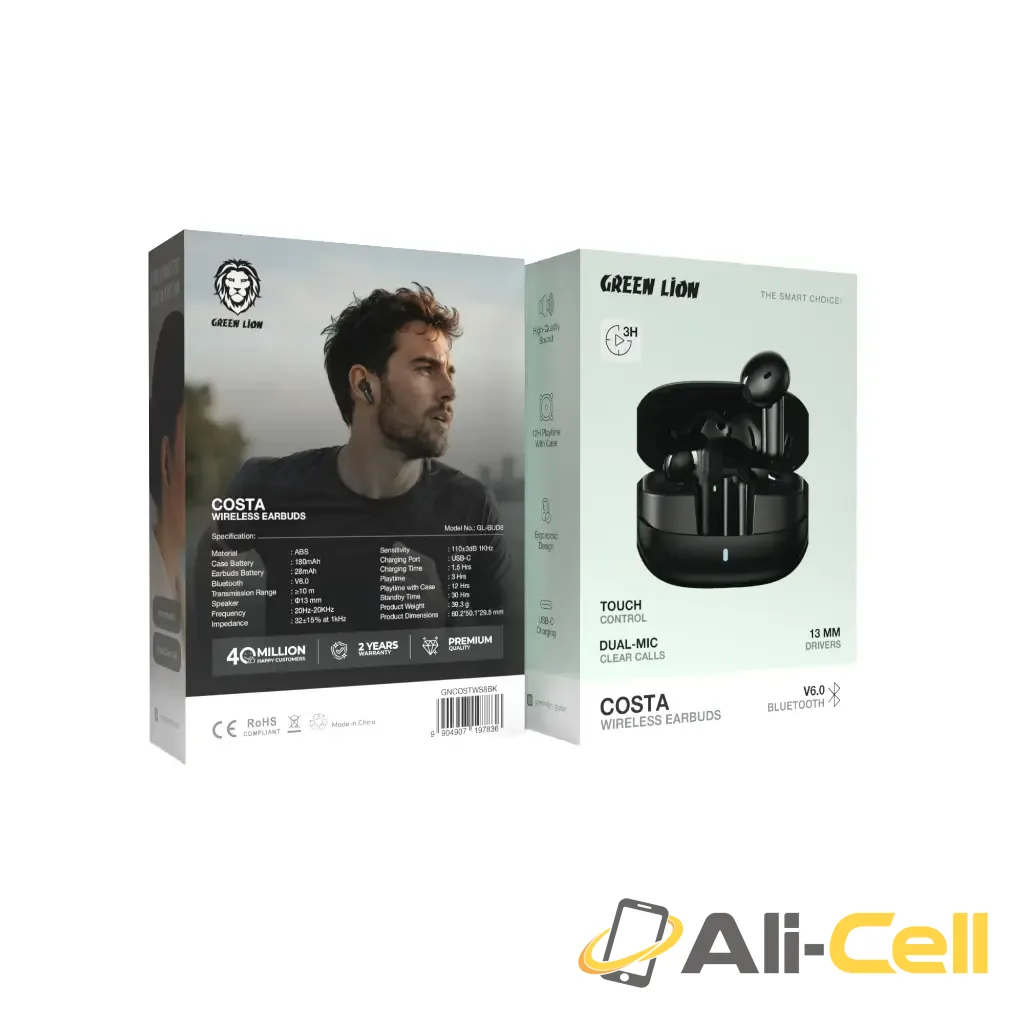 Green Lion Costa Wireless Earbuds — 2