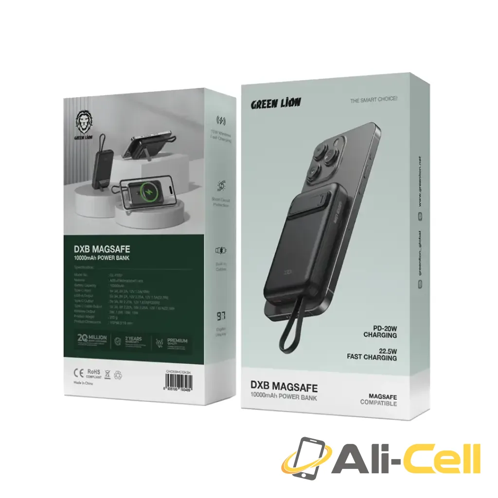 Green Lion DXB MagSafe 10000mAh Power Bank — 2