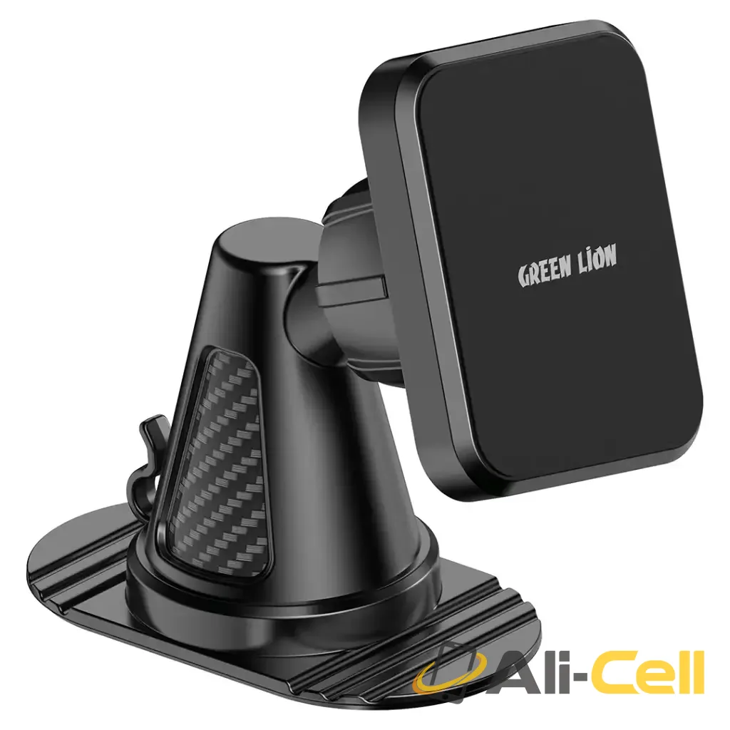 Green Lion Dash Force Magnetic Car Holder - Black — 2