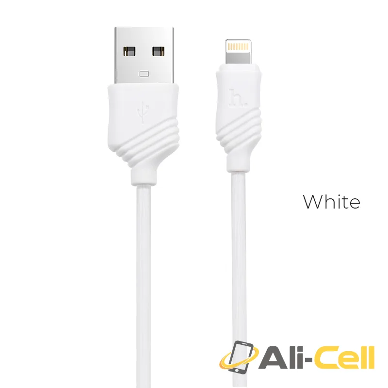 Cable USB to Lightning «X6 Khaki» charging data sync (1.0m)