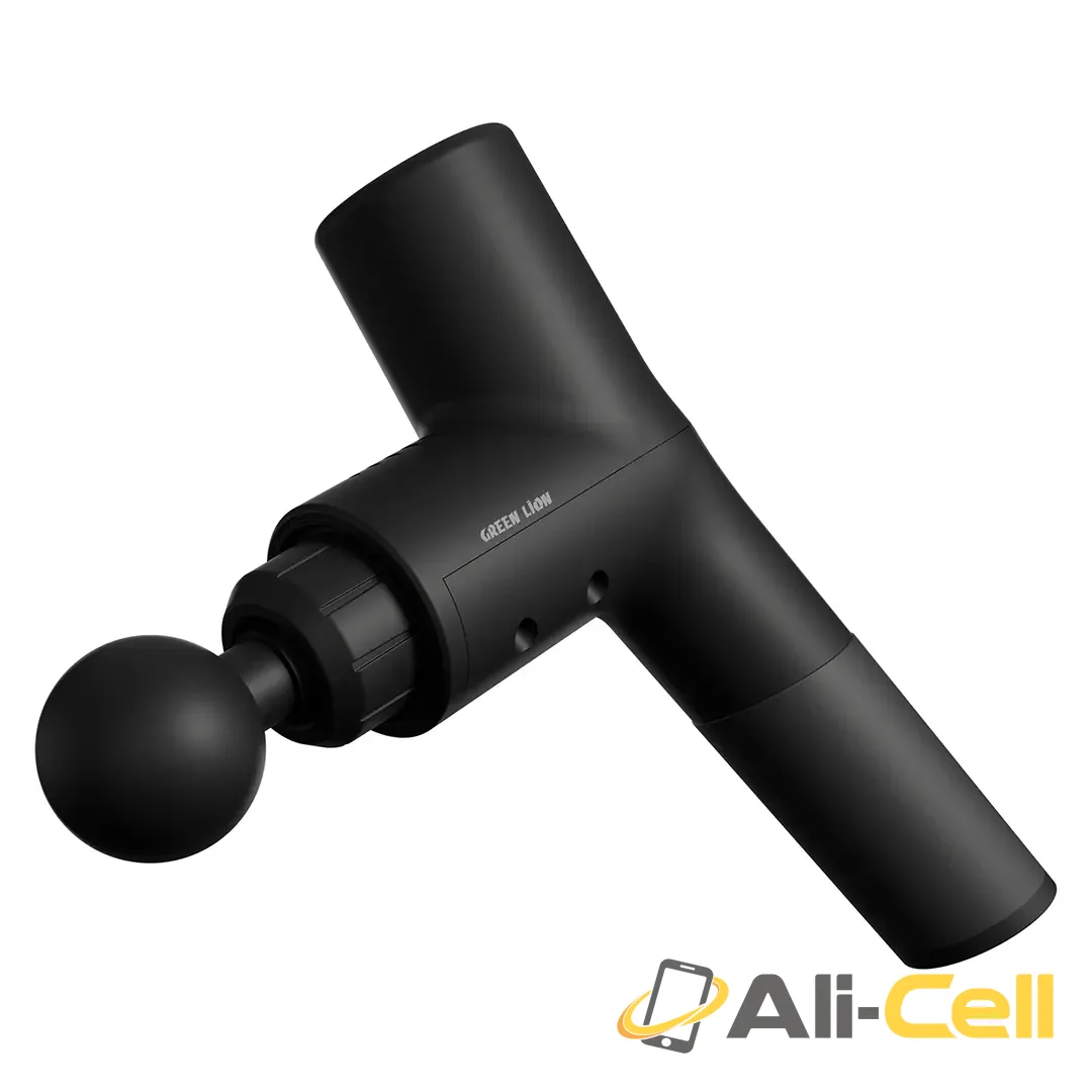 Green Lion Curve Feel Massage Gun - Black
