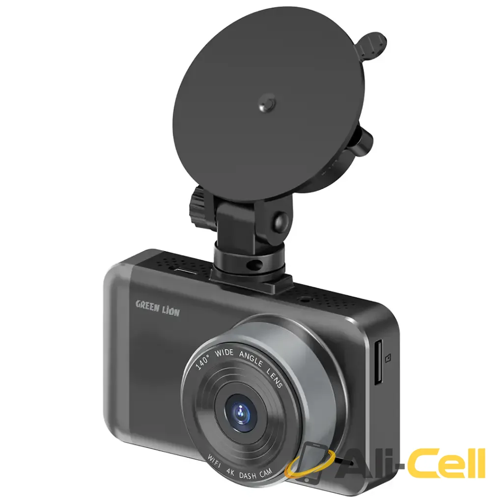 Green Lion Dash Cam Pro Front and Rear - Black — 2