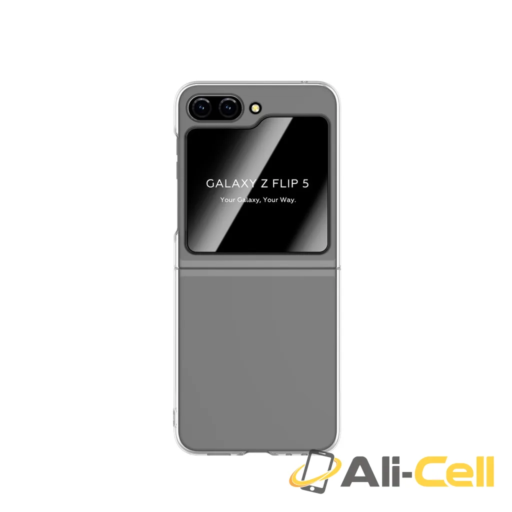 Green Lion Delgado Case Ultra Slim Design for Samsung Flip 5 - Clear