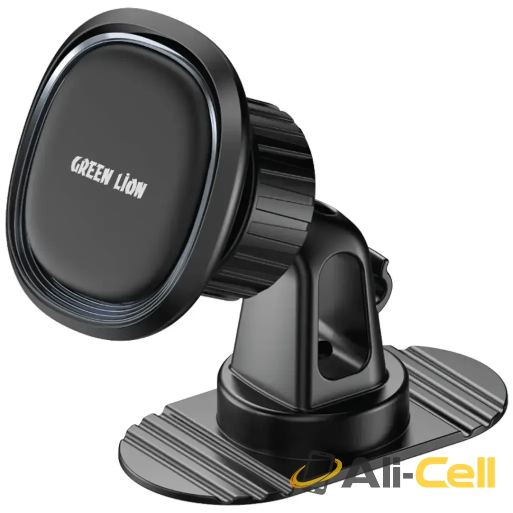 Green Lion Dash Hold Car Phone Holder - Black