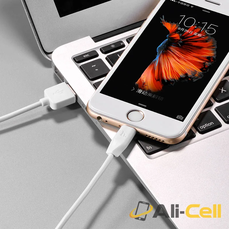 Cable USB to Lightning «X1» charging data sync (1.0m) — 6