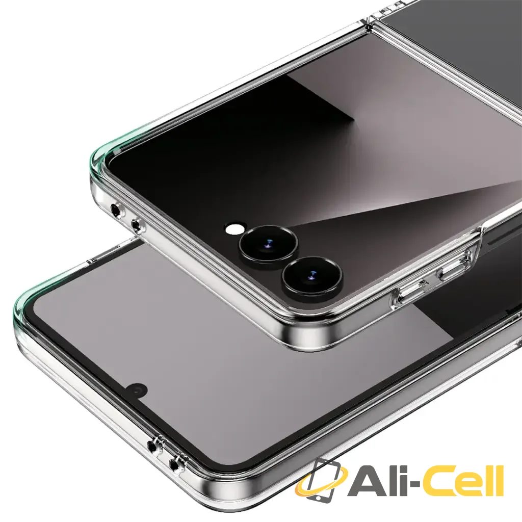 Green Lion Delgado PC Case for Z Flip 7 - Clear — 2
