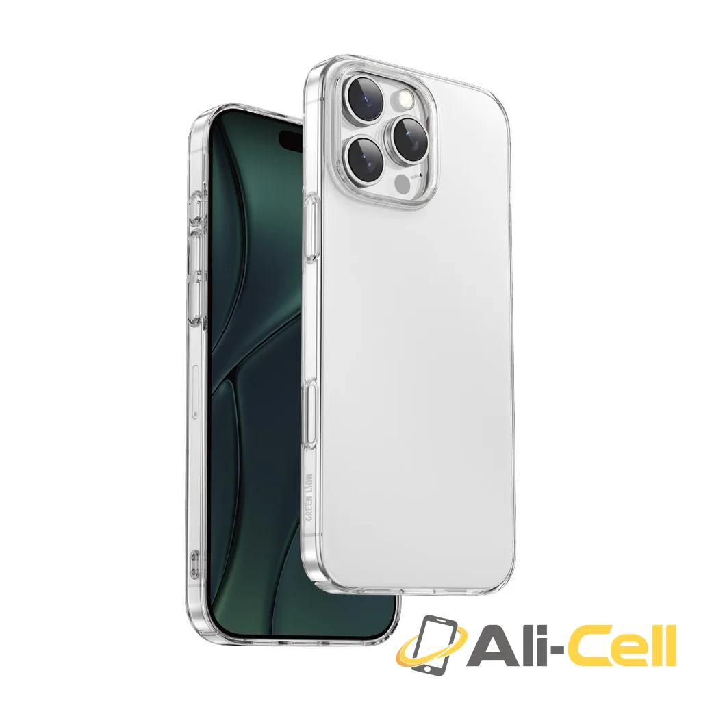 Green Lion Delgado PC Case for iPhone 16 Series - Clear