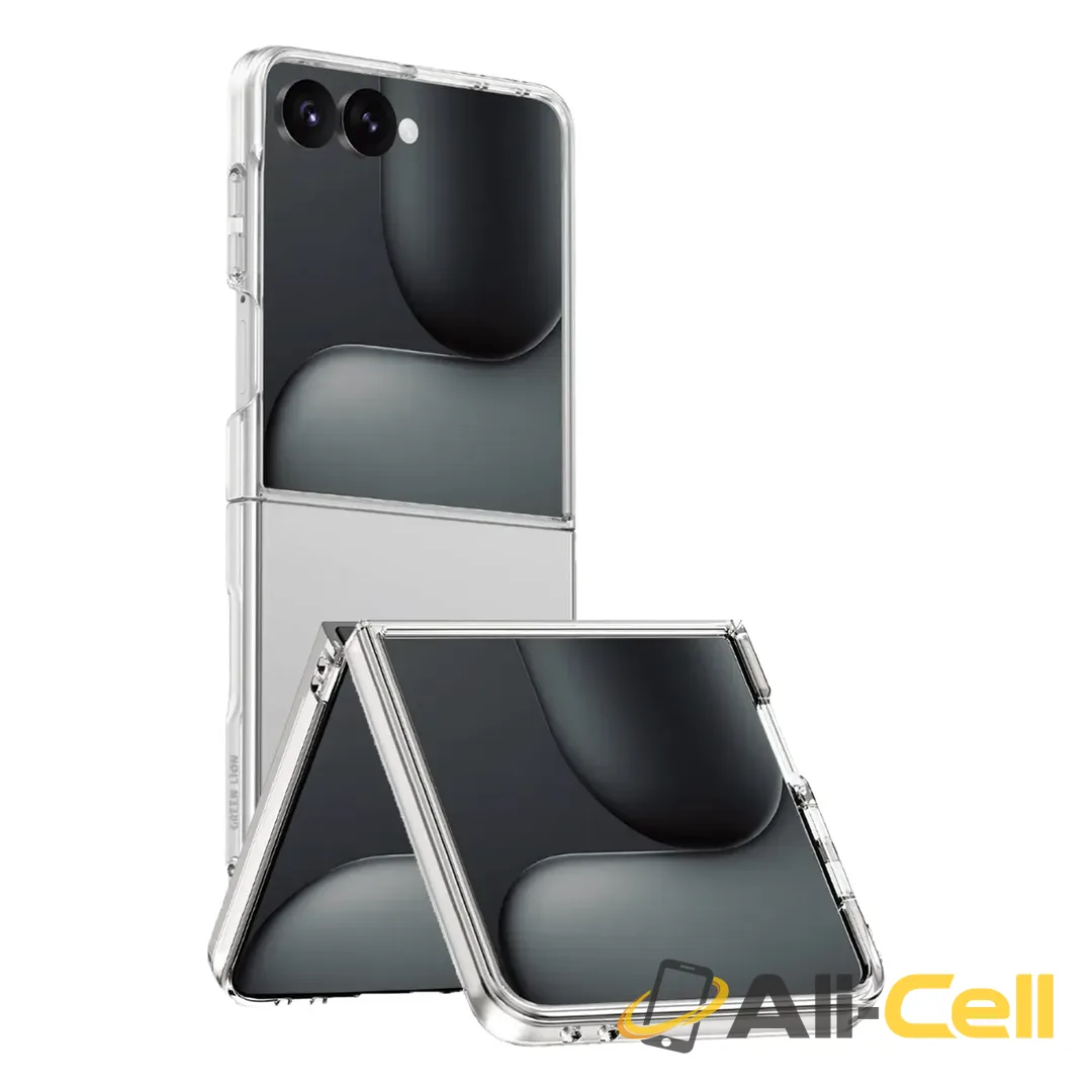 Green Lion Delgado PC Case for Z Flip 8 - Clear
