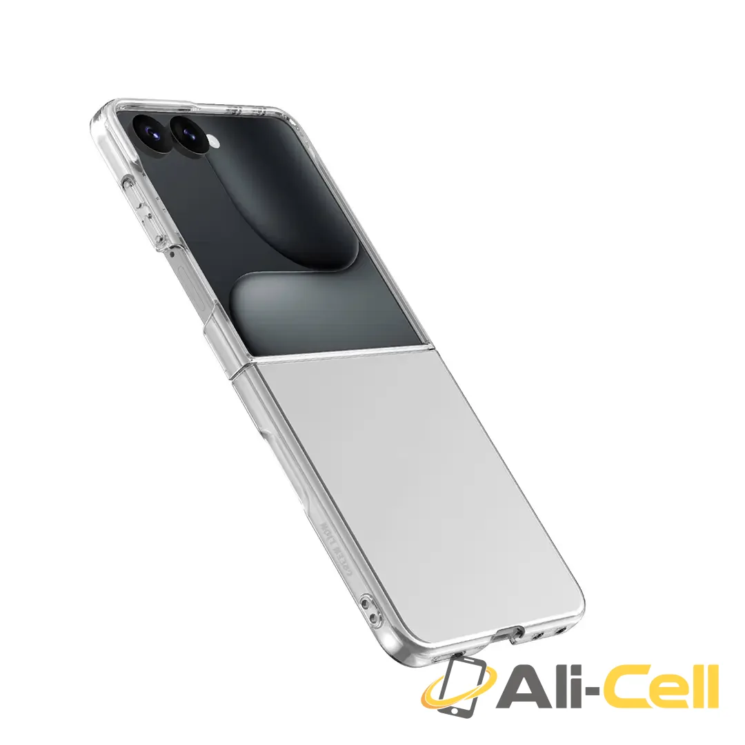 Green Lion Delgado PC Case for Z Flip 8 - Clear — 2