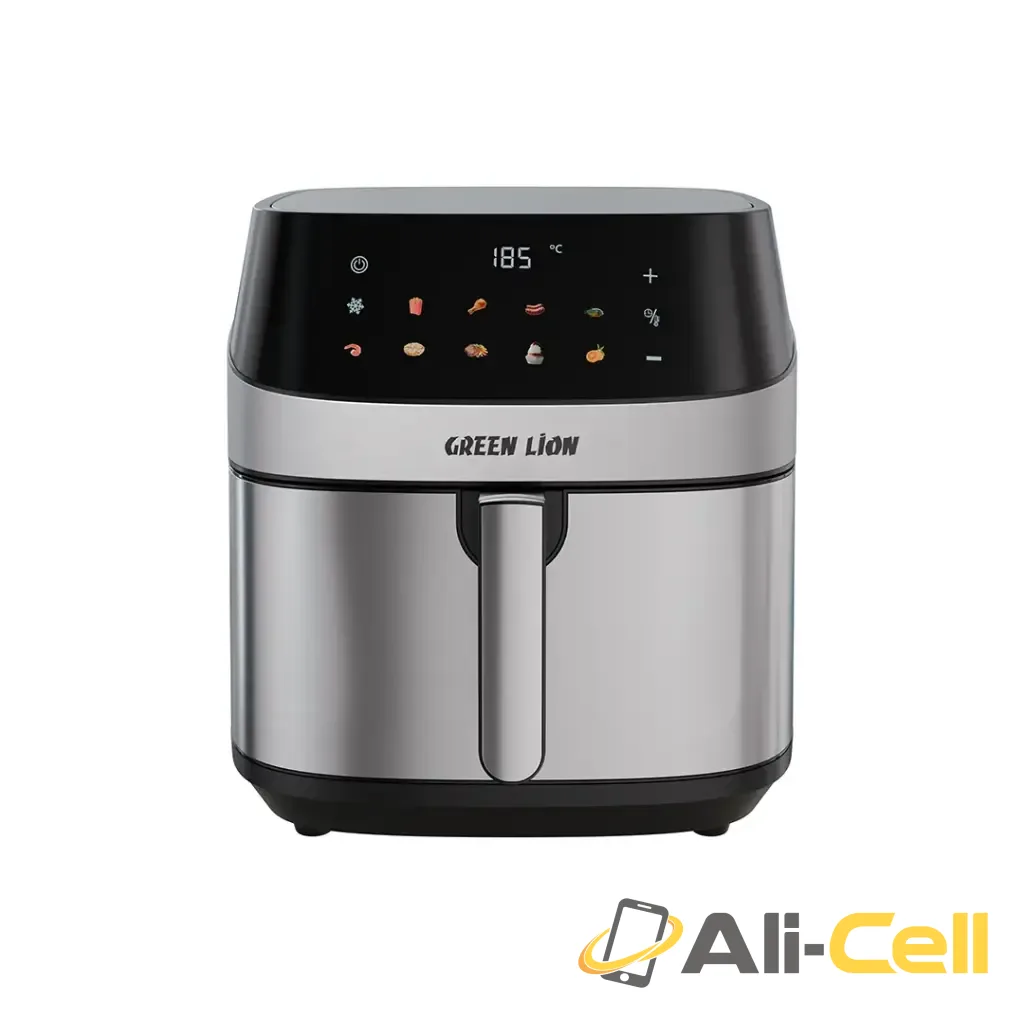 Green Lion Deluxe Air Fryer LED Touch Screen 8L - Black — 2