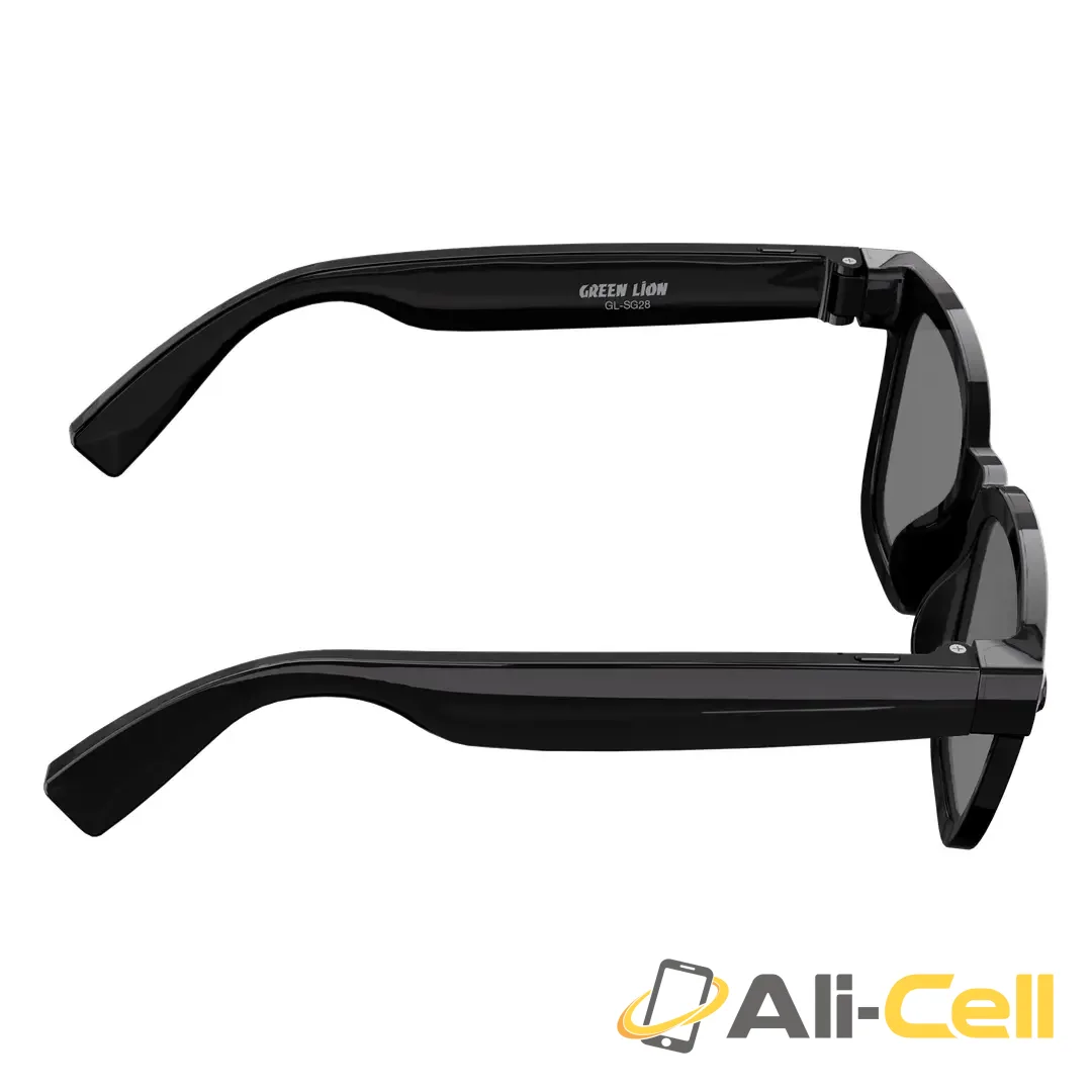 Green Lion Denver AI Smart Camera Glasses - Black — 2
