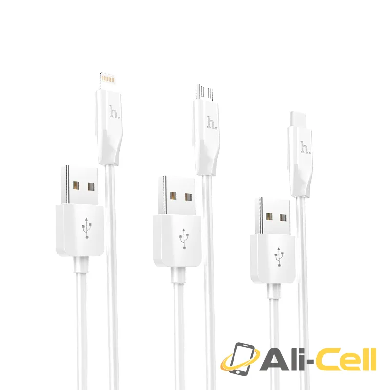 Cable USB to Lightning Micro-USB Type-C «X1» charging wire (1.0m) — 5