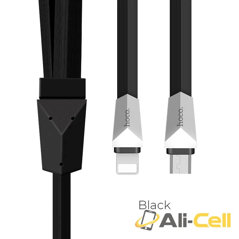 Cable USB to Lightning Micro-USB «X4» charging wire (1.0m)