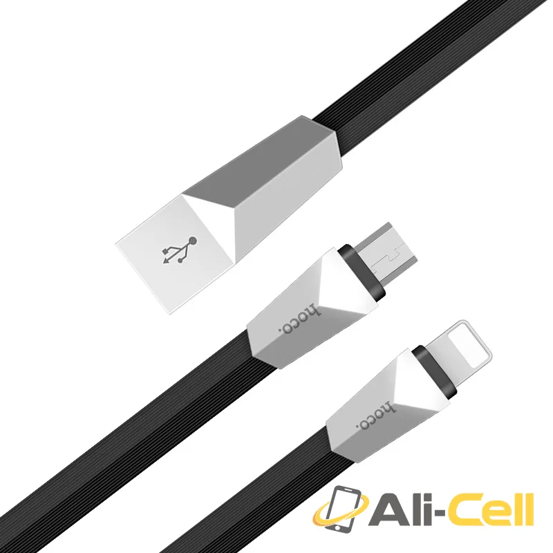 Cable USB to Lightning Micro-USB «X4» charging wire (1.0m) — 2
