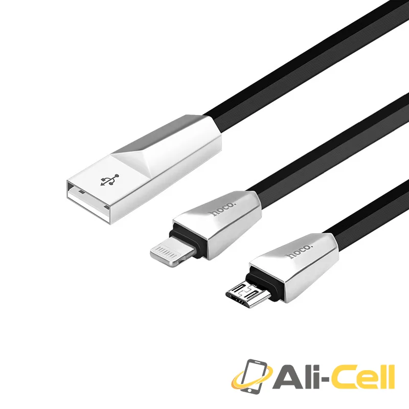 Cable USB to Lightning Micro-USB «X4» charging wire (1.0m) — 3