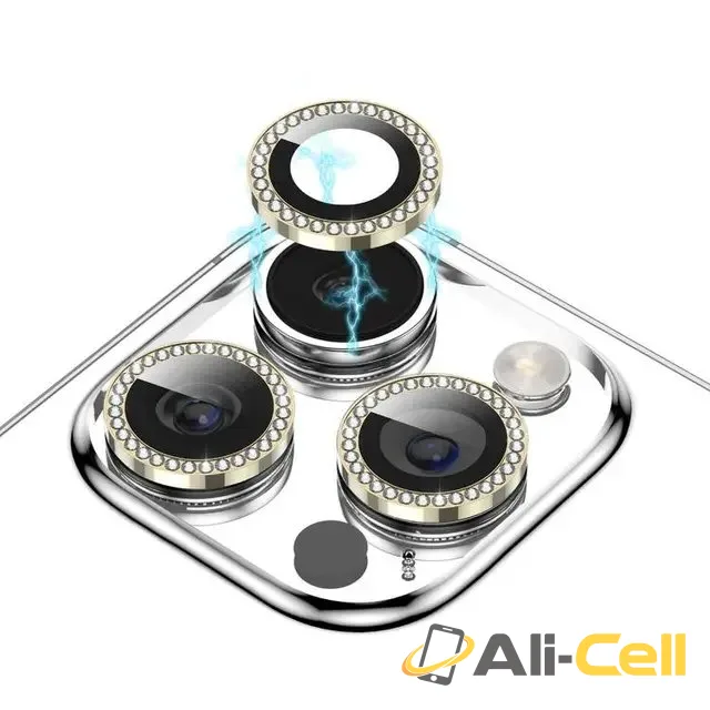 Green Lion Diamond Camera Lens iPhone 14 / Max — 3