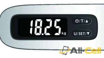 Green Lion Digital Luggage Scale 50kg Max - Silver — 3