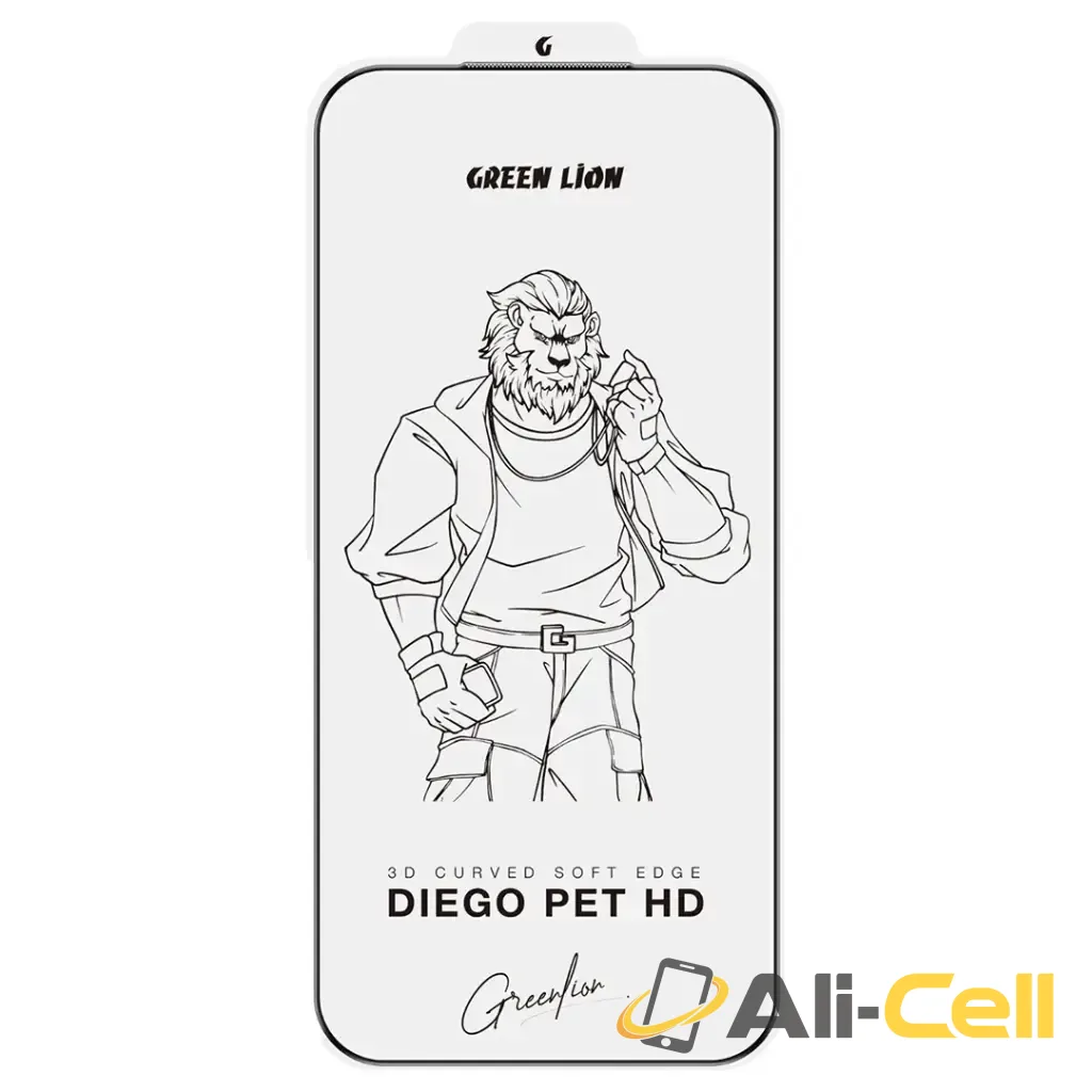 Green Lion Diego Pet HD Screen Protector for iPhone 17 Pro / Pro Max - Clear