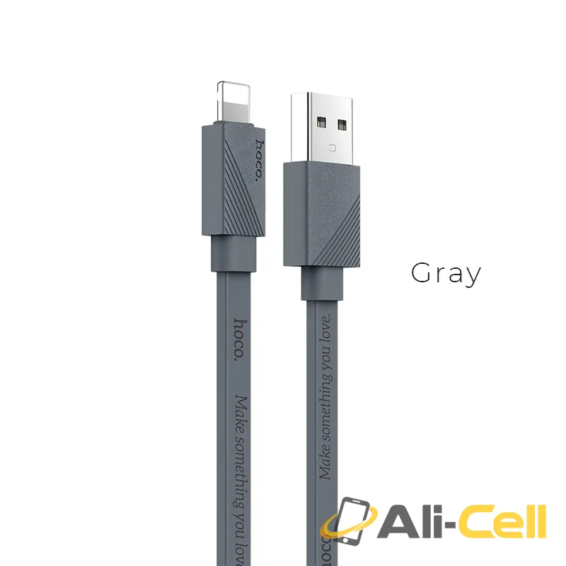 Cable USB to Lightning «U34 LingYing» charging data sync (1.2m)