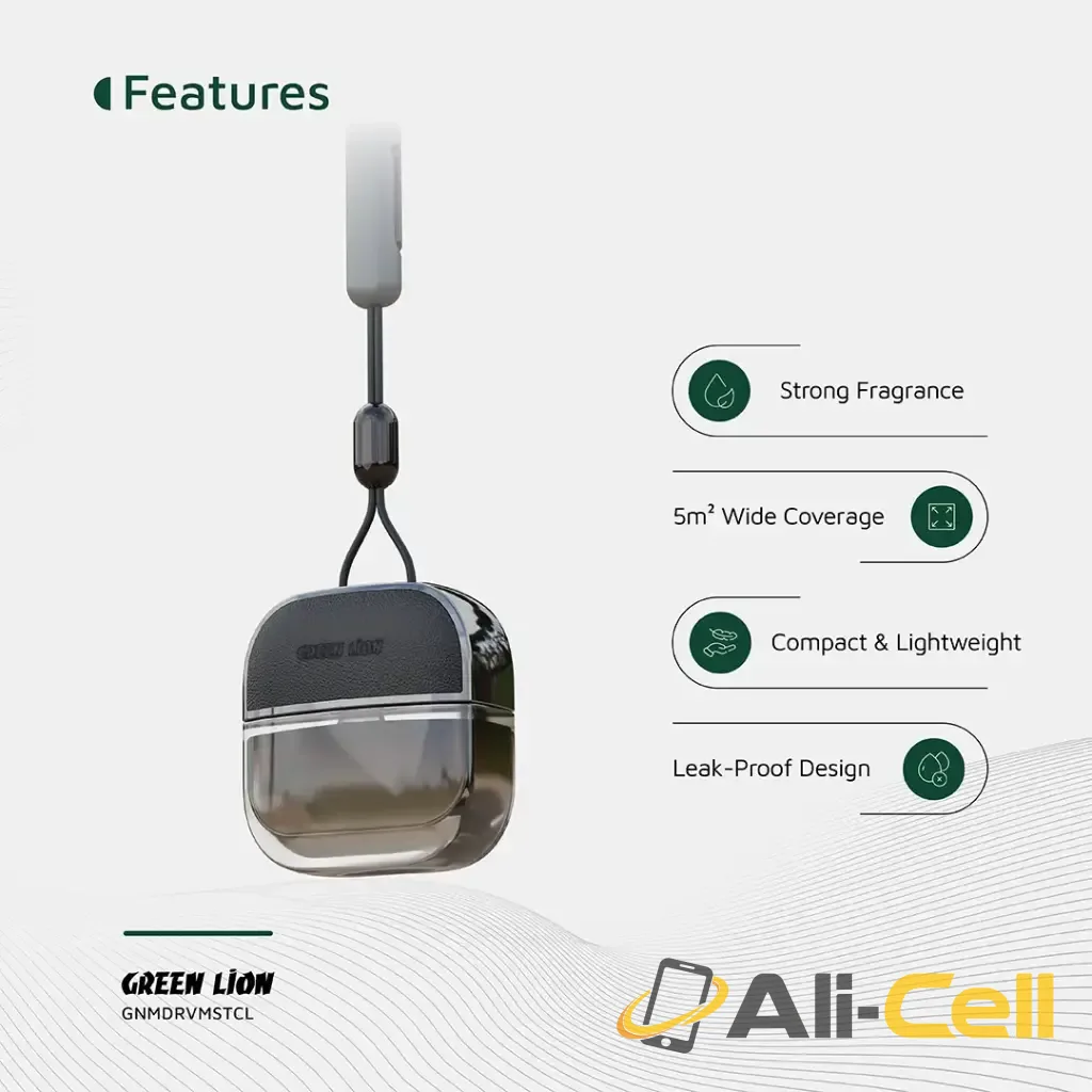 Green Lion Drive Mist Hanging Car Diffuser - Clear — 3