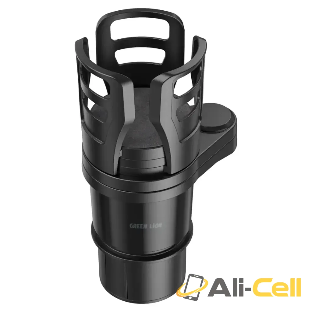 Green Lion Drive Flex 2-In-1 Cup Holder - Black — 2