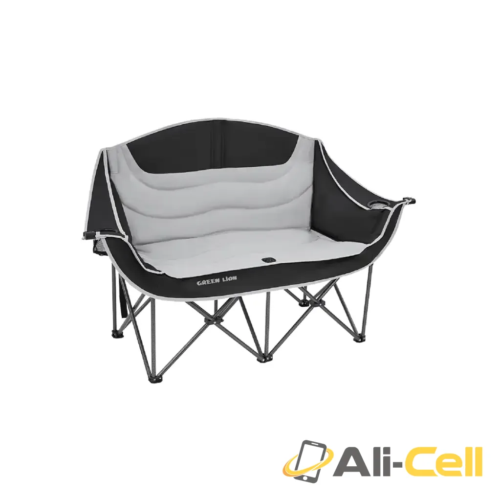 Green Lion Double Camping Chair - Beige
