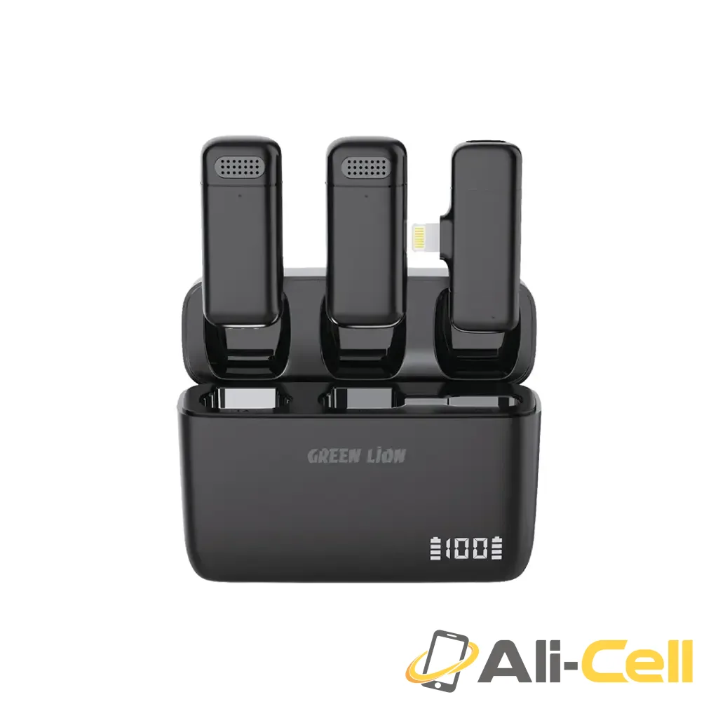 Green Lion Duo Cast Wireless Mic - Black