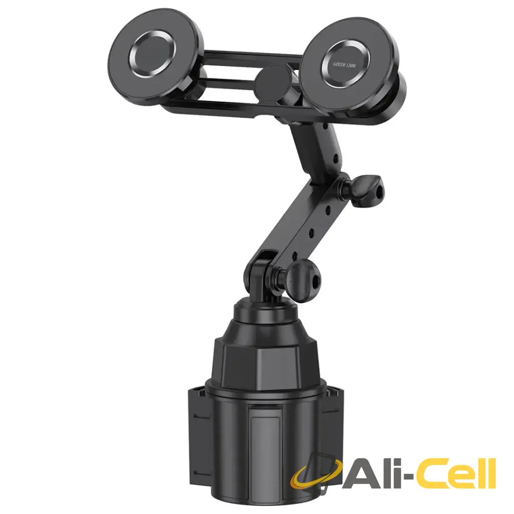Green Lion Duo Magflex Cup Holder Mount - Black