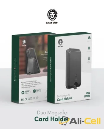 Green Lion Duo Magsafe Card Holder
