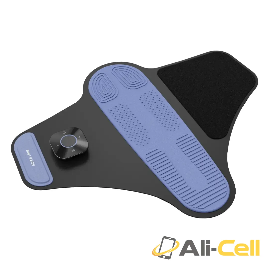 Green Lion EMS Foot Therapy & Massage Slippers - Black — 3