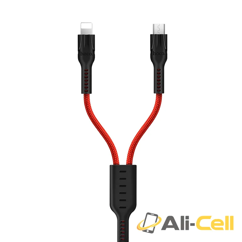Cable USB to Lightning Micro-USB «U31 Benay» charging wire (1.2m) — 5