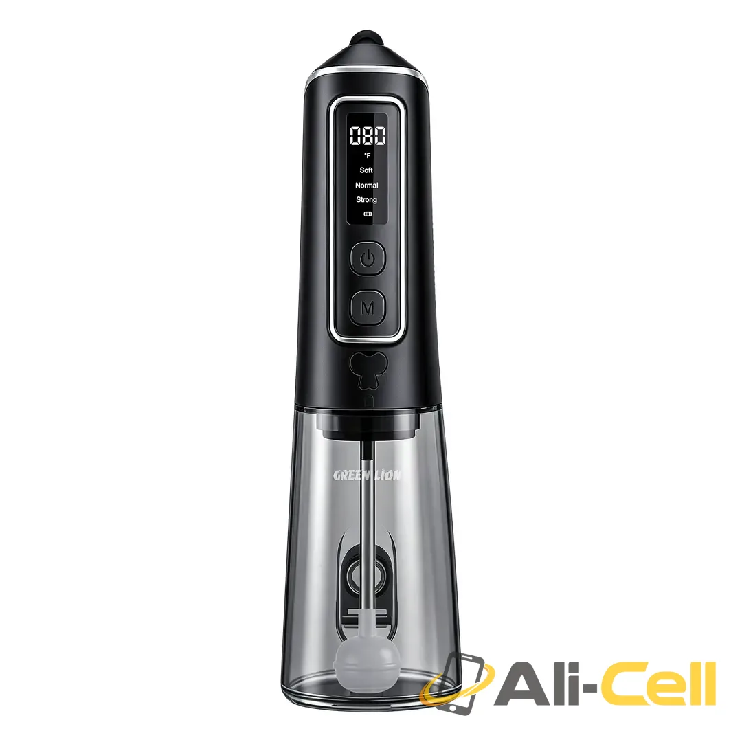 Green Lion Ear Wax Remover with Water-Powered Ear Cleaning - Black — 2
