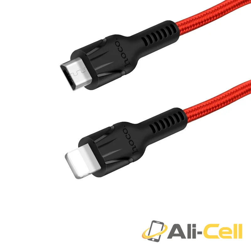Cable USB to Lightning Micro-USB «U31 Benay» charging wire (1.2m) — 3