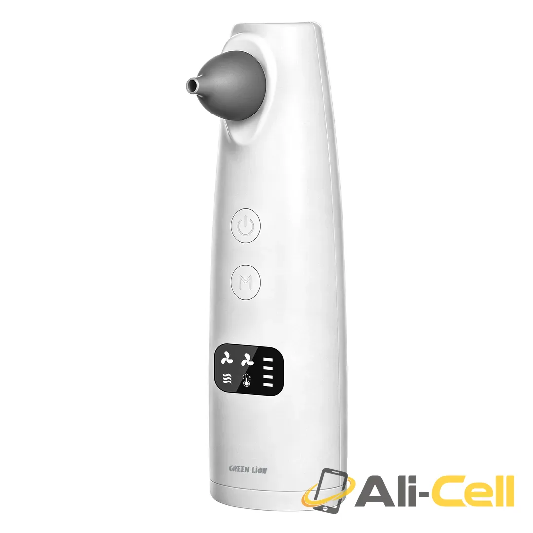 Green Lion Ear Dryer with Intelligent Warm-Air Technology - White