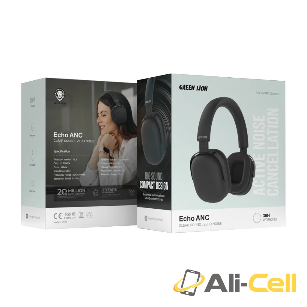Green Lion Echo ANC Wireless Headphone — 3
