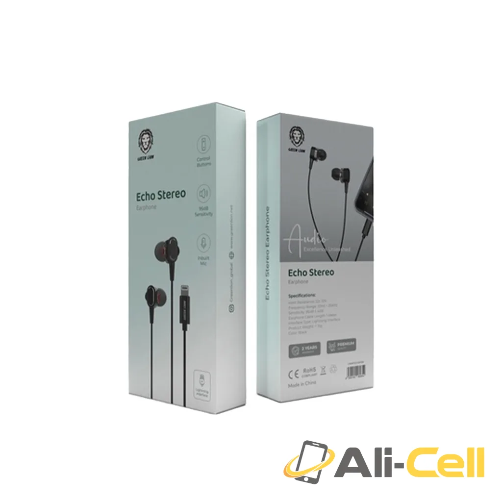Green Lion Echo Stereo Earphones
