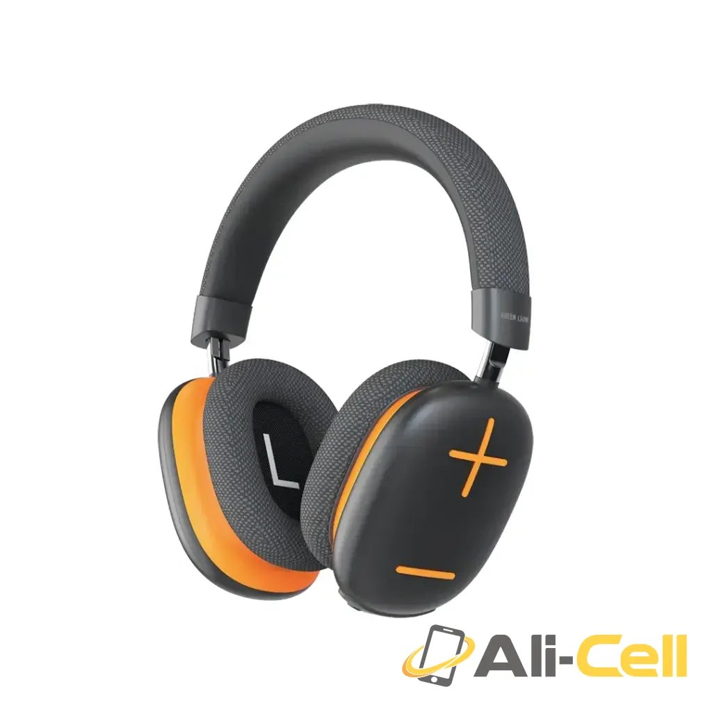 Green Lion EchoMax Headphone - Black & Orange