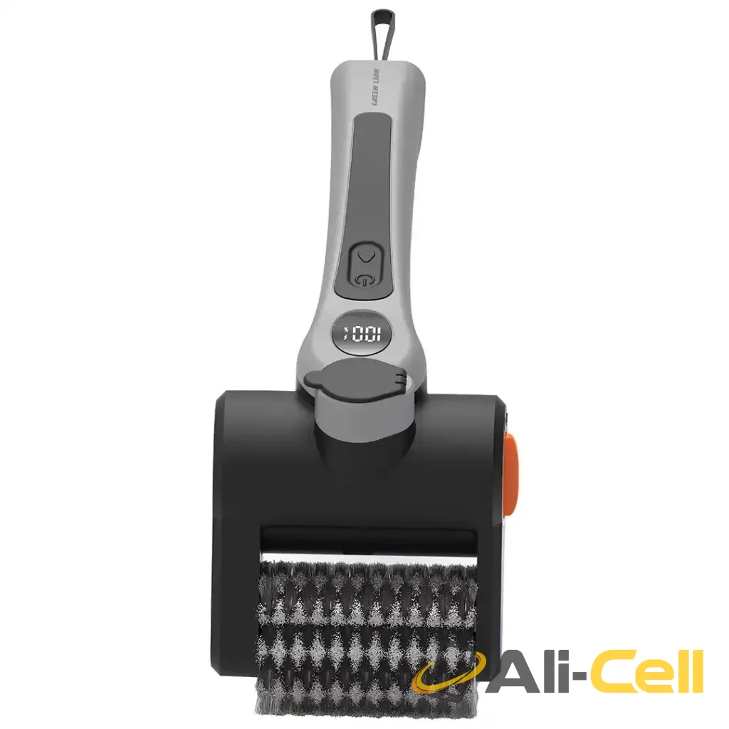 Green Lion Electric Grill Brush - Black — 2