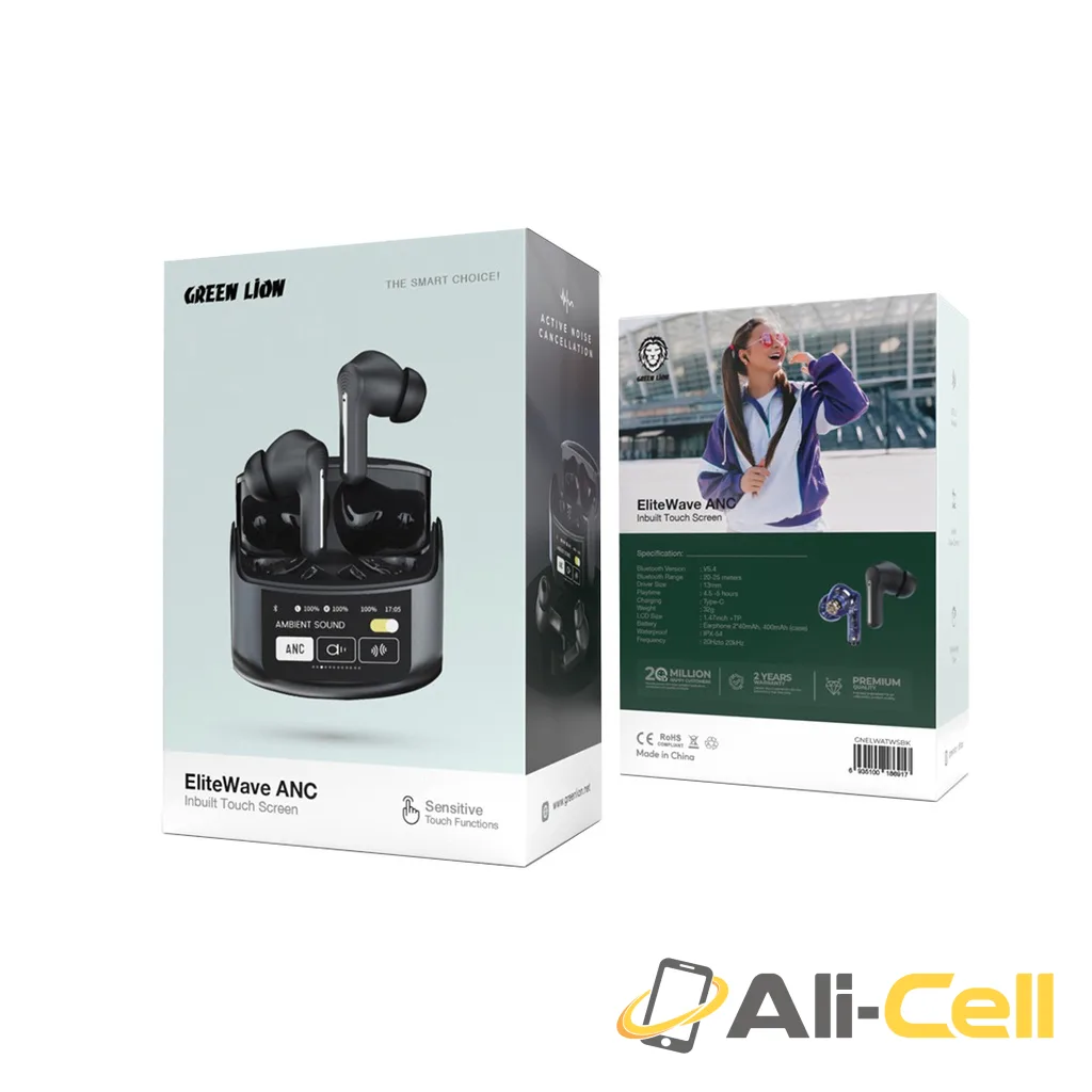 Green Lion EliteWave ANC Inbuilt Touch Screen — 2