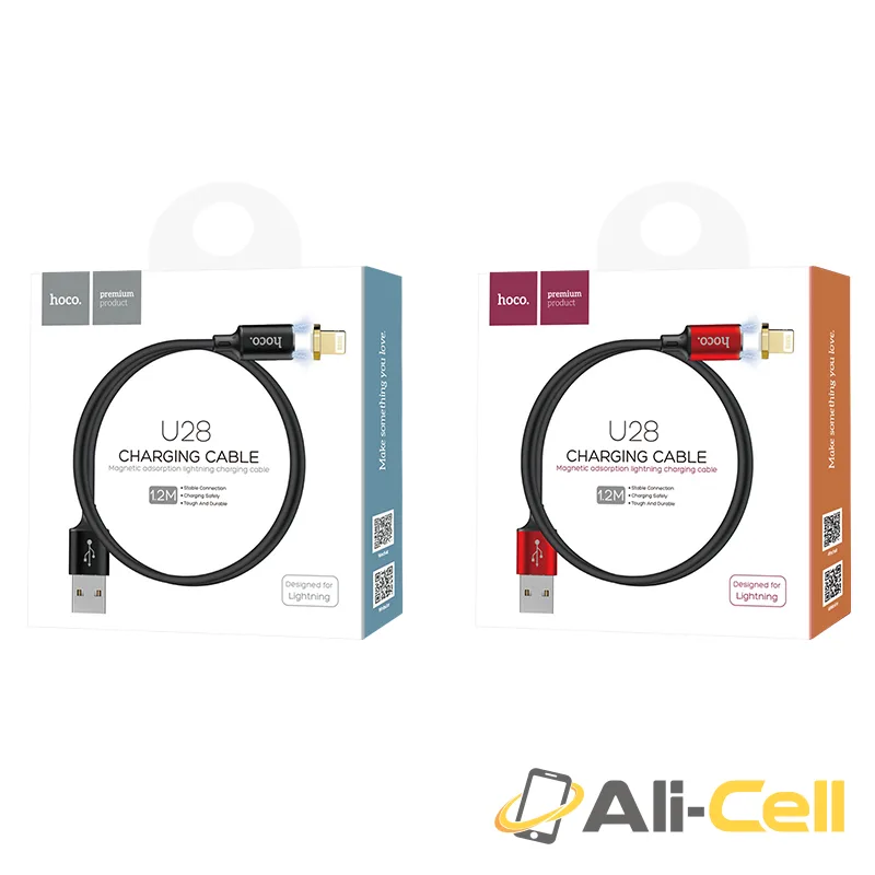 Cable USB to Lightning «U28 Magnetic» charging (1.0m) — 7